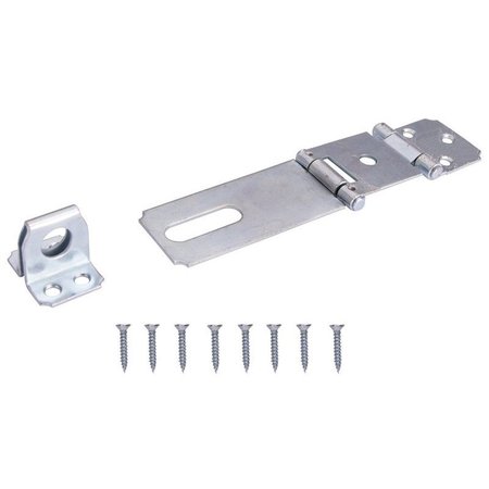 PROSOURCE Hasp Safety Hinge Dbl 3-1/2 In LR-136-BC3L-PS